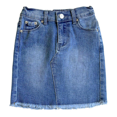 GIRLS Kinsley Medium Wash Denim Skirt