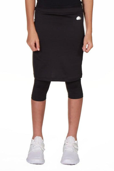 GIRLS Fit Snoga Athletic Skirt in Black (Petite)