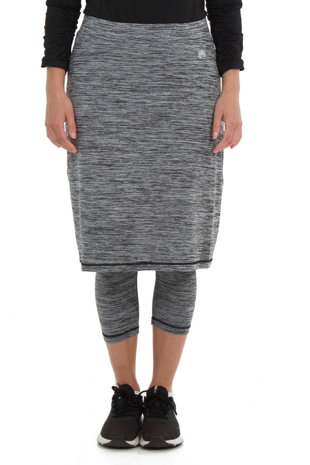 SpaceDye Snoga Athletic Skirt in Grey – Jupe De Abby