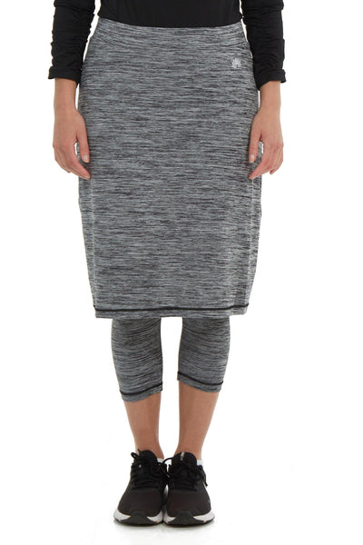 SpaceDye Snoga Athletic Skirt in Grey