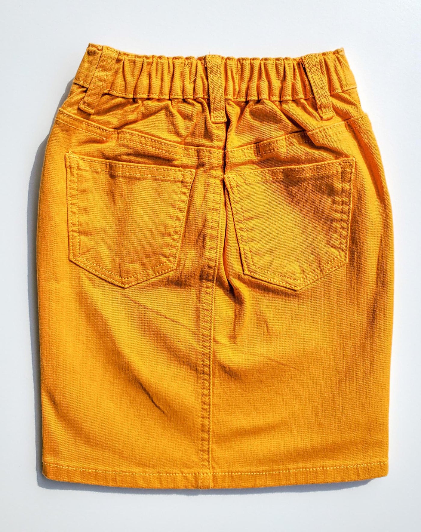 GIRLS JDA Mustard Denim Skirt (FINAL SALE)