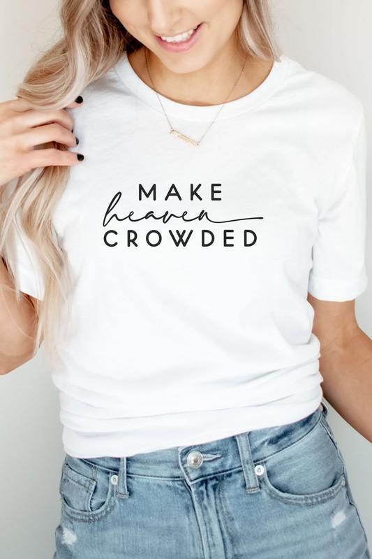 Make Heaven Crowded Graphic Tee (White) - FINAL SALE