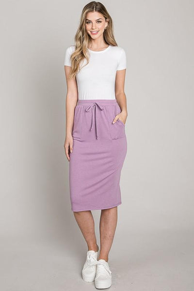 Jogger Skirt in Lavender